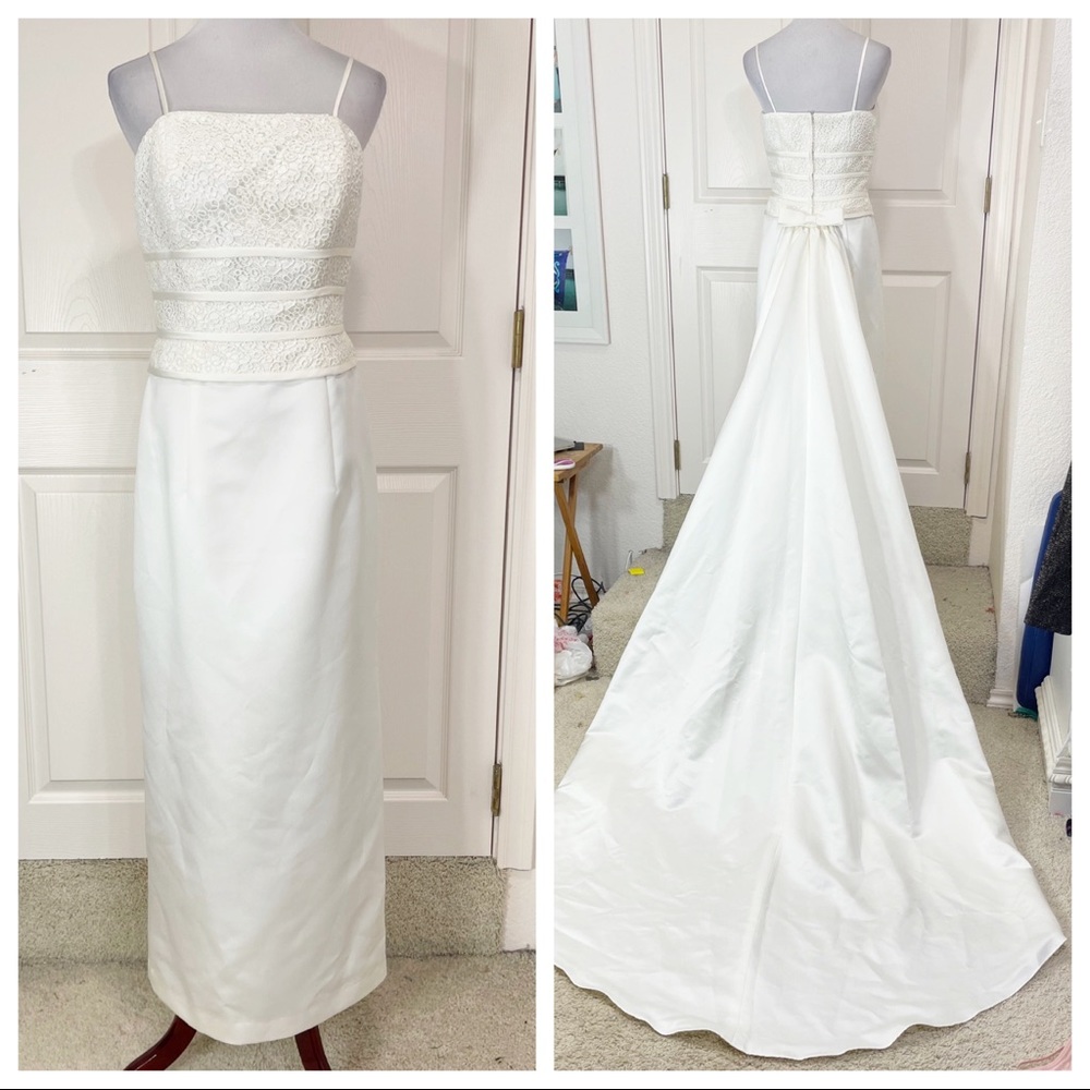 Vintage White Wedding Dress